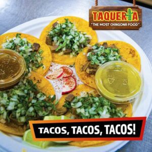 Tacos at Tacquiera Cinco